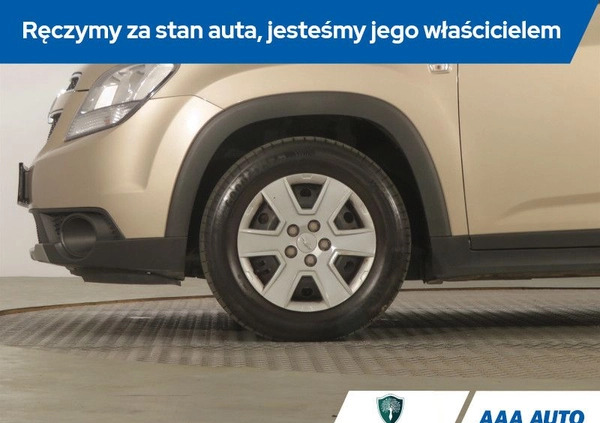 Chevrolet Orlando cena 26000 przebieg: 224710, rok produkcji 2012 z Stepnica małe 254